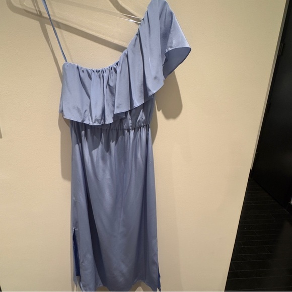 NWT- Club Monaco Hanitah Dress One Shoulder Womens Size 0 - Picture 5 of 9